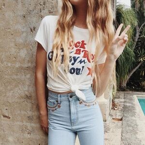 Spell rock n roll Gypsy soul tee EUC small